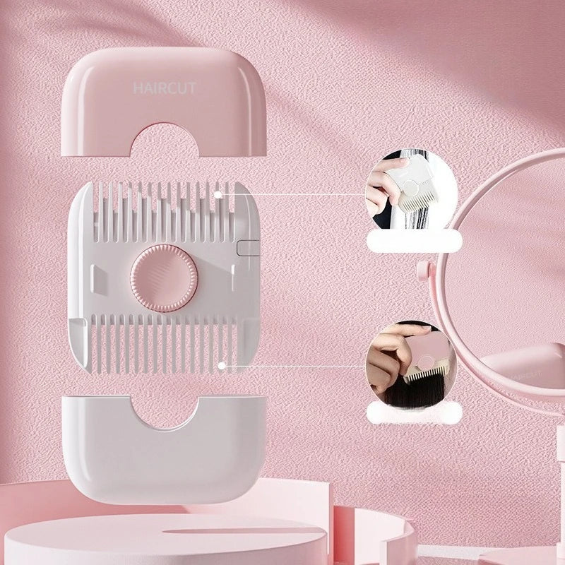 2-in-1 Hair Cutting Comb Thin Artifact Multi-functional Household Qme