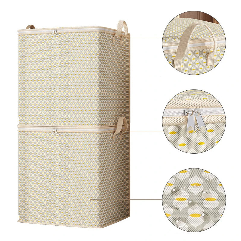Under Bed Storage Bag Extra Large Multifunctional Bedding Clothing Qme