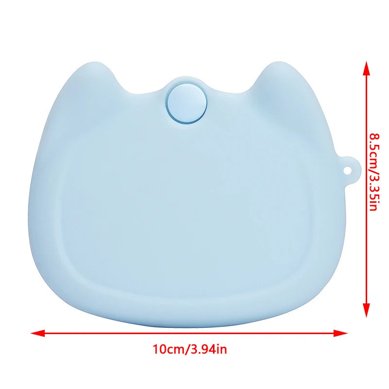 Silicone Denture Tray Box Vent Holes Dental Orthodontic Braces Qme