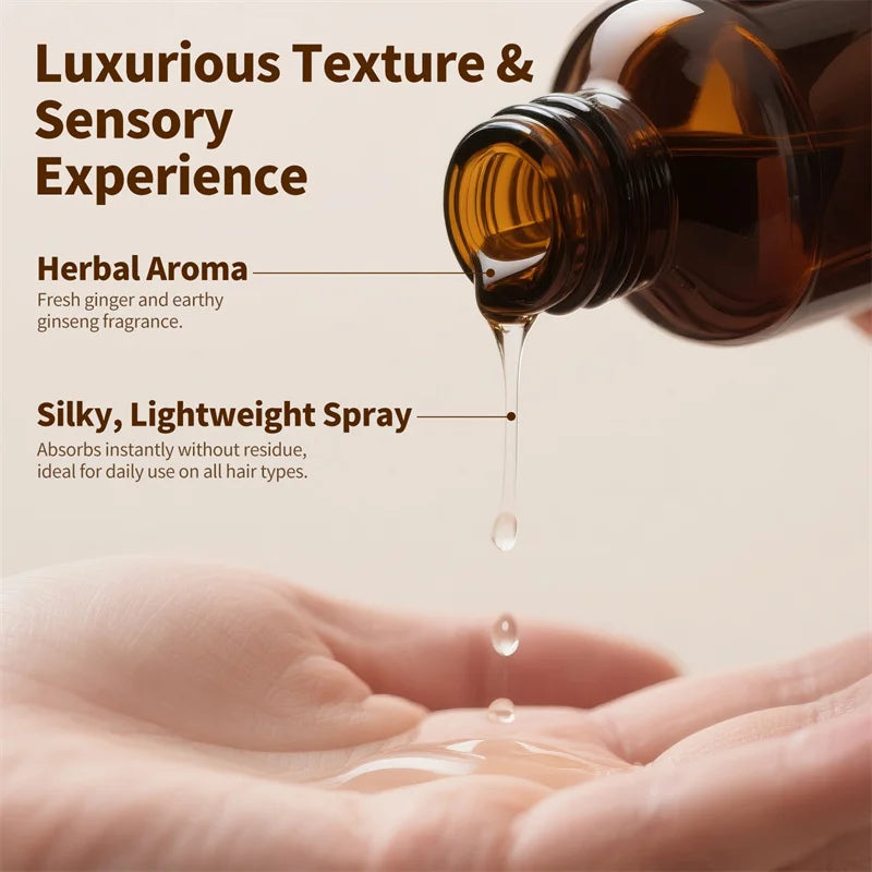 Fast Hair Growth Serum oil Hair Growth Oil Deep Moisturization Anti-Hair Loss Spray Repair Root Damage Thicken Essence Qme