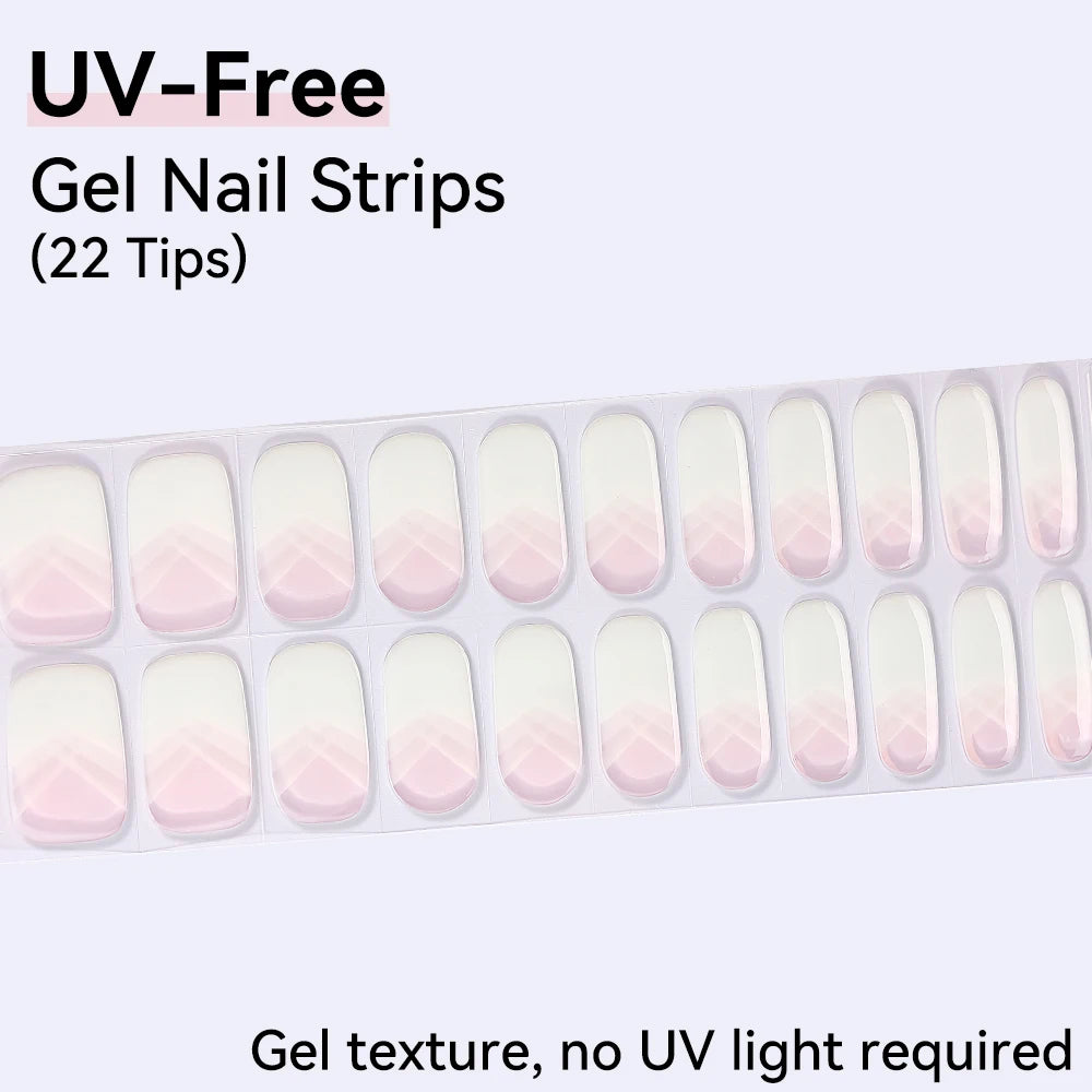 22Tips Full Cover Nail Stickers Valentine's Day Love Polish Sticker Qme BSA-0271