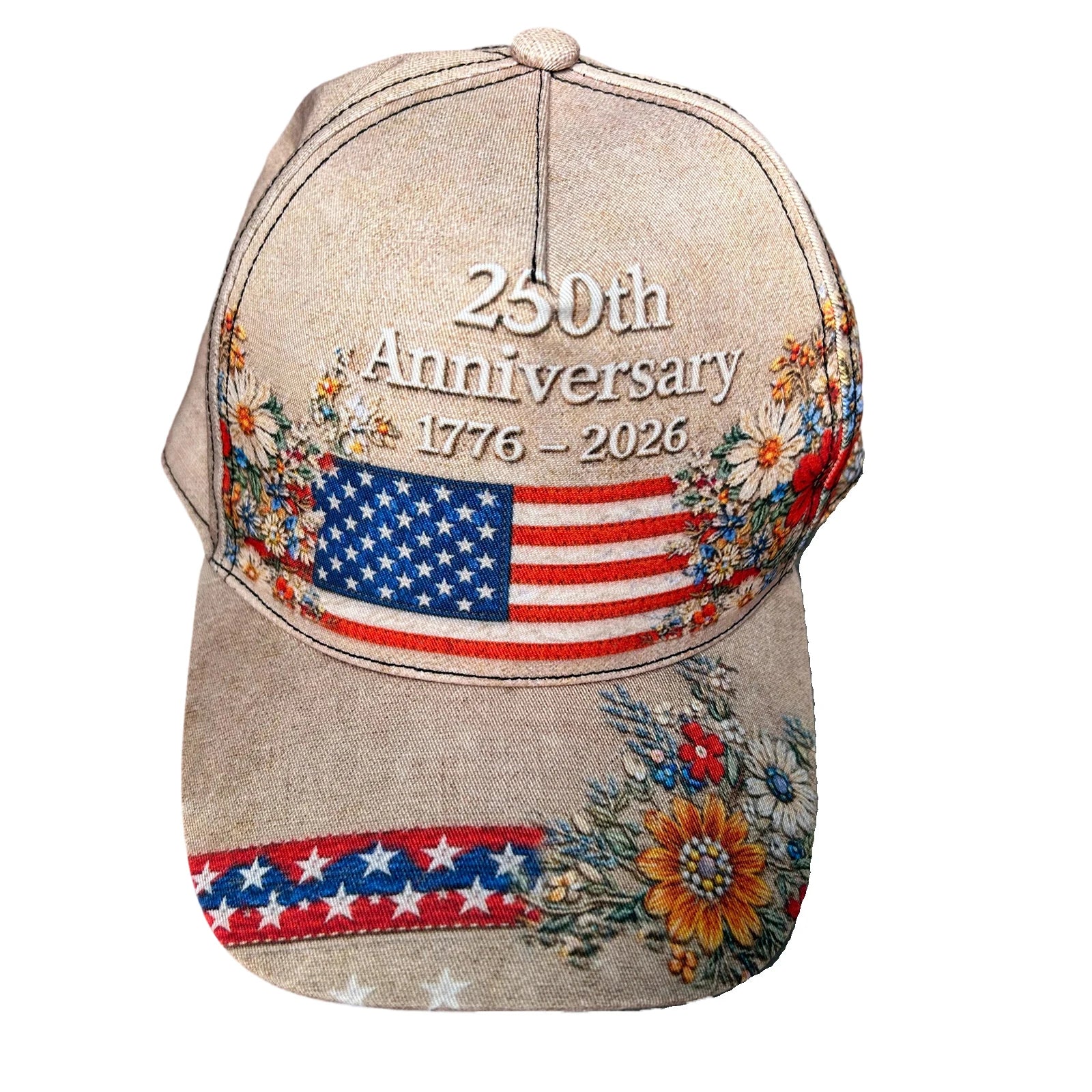 250th American Anniversary Commemorative Cap Retro Fashion Unisex Sun Visors Hat Casual Running Hiking Baseball Cap Qme D One Size