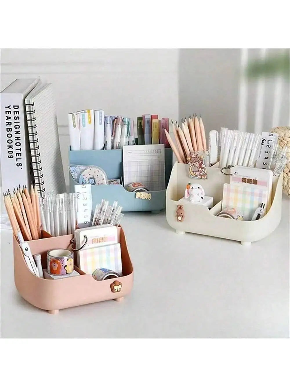 Rural Wind Series Extra Large Capacity Desktop Storage Box Qme