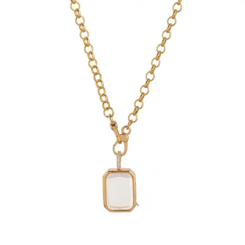 Fashion Sports Series Pendant Necklace DIY Openable Design for Women Girls Stylish Jewelry Piece Qme A16