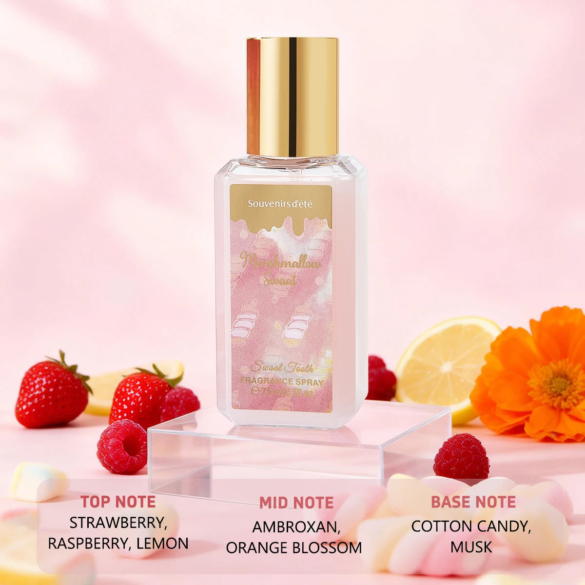 Sweet Fragrance Spray Durable Formula Charming Ideal Holiday Girls Qme