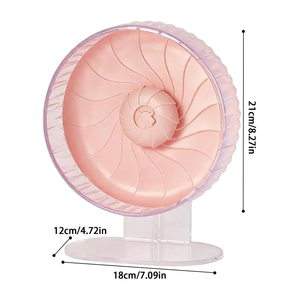 Hamster Wheels Adjustable Height Silent Rotary Habitat Accessories Qme Burgundy China Mainland