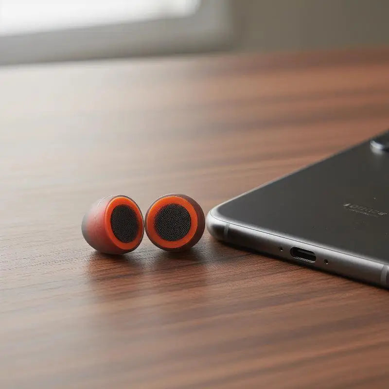 Memory Foam Earphones Silicone Case In-ear Covers Earbud Tips Ear Qme