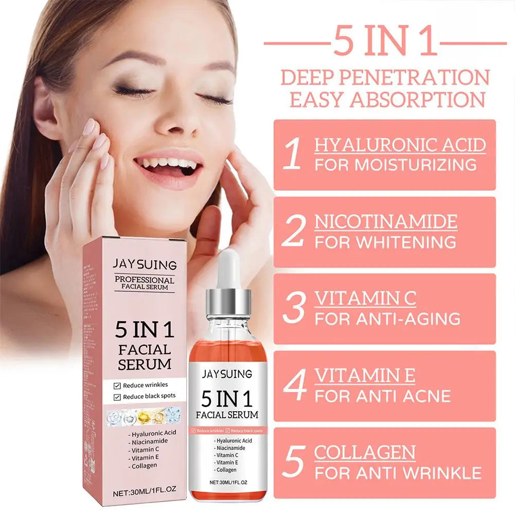 Mini Microcurrent Facial Device+facial Serum EMS Face Lift Massager Qme