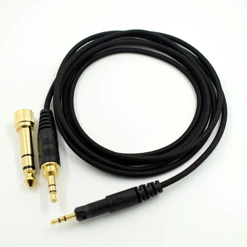Headset Cable Replacement Cable for Audio-Technica ATH-M50X M40 Headphone 3.5mm Audio Cable Fits Many Headphones Qme