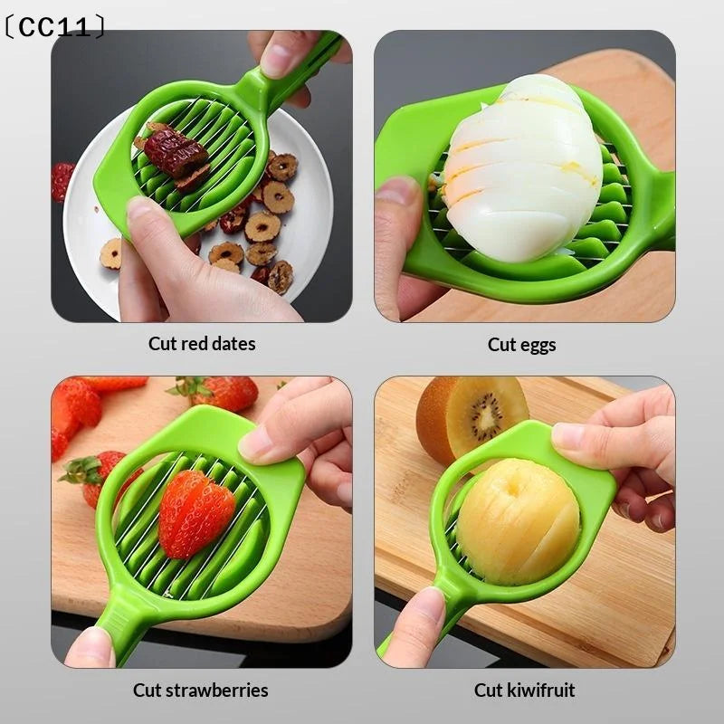 Stainless Steel Jujube Pitter Slicer Cherry Non Slip Handle Easy Use Qme