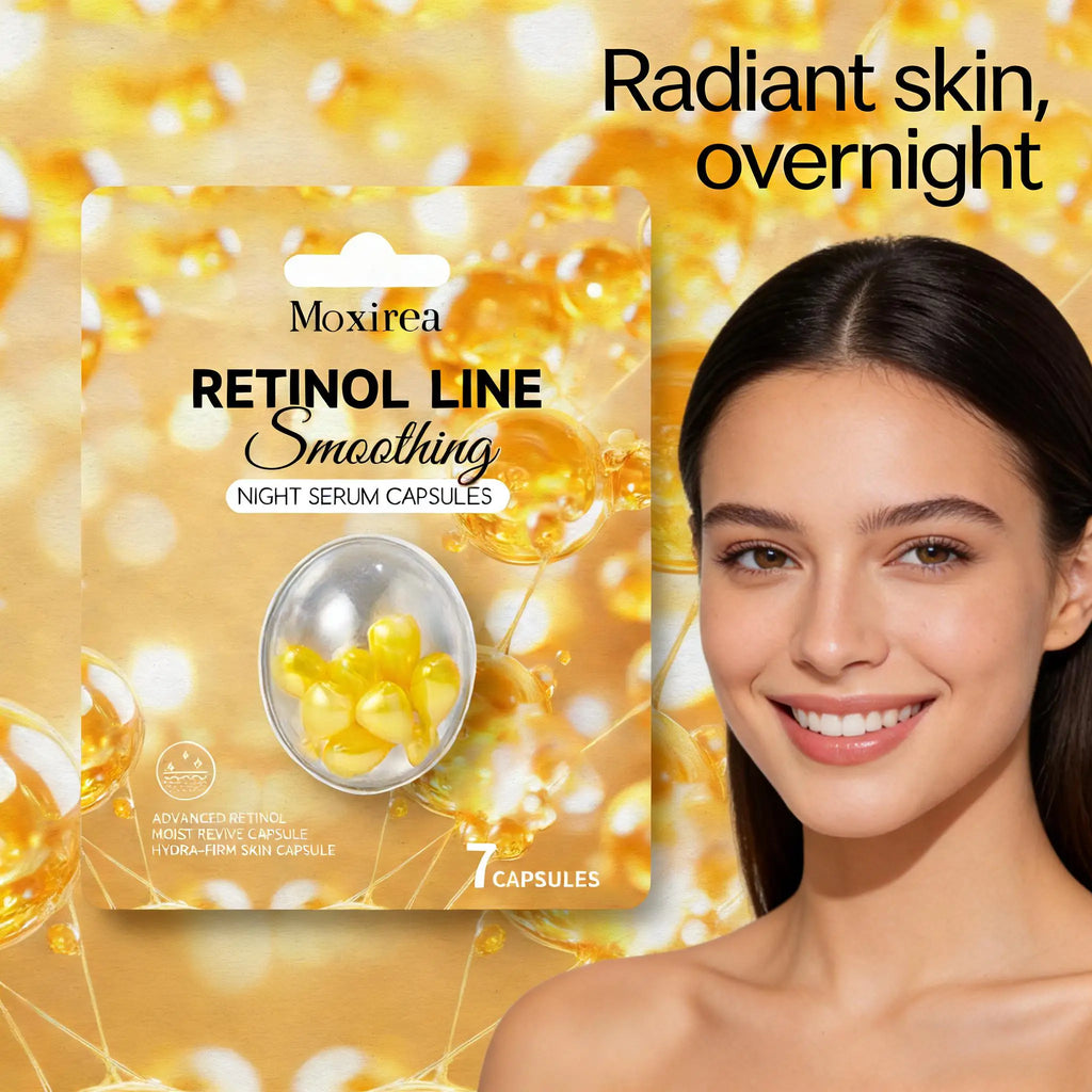 Retinol Facial Essence Enhance Skin Firmness Improve Uneven Tone Hydrate Moisturize Reduce Drying Redness Repair Barrier Capsule Qme