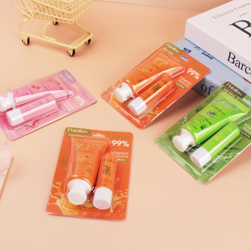 Hand Lip Care Containing Natural Ingredients Vitamin E Nourishes Skin Qme