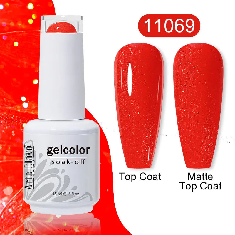 Arte Clavo Gel Nail Polish Spring 140 Colors Summer Decoration Semi