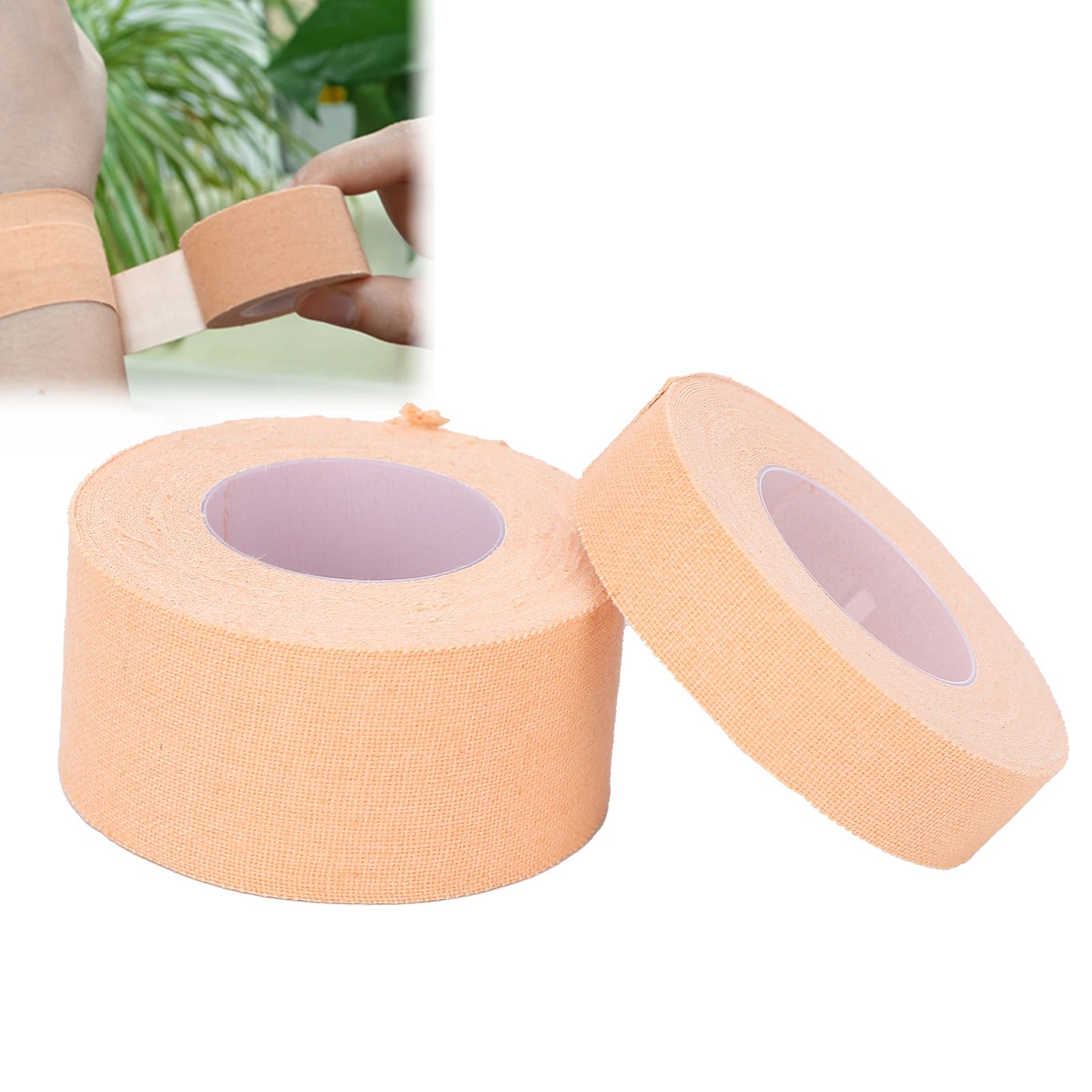 Adhesive Tape Adhesive Tape Skin Color Multifunctional Breathable Wrap Tape for Sports Athletic Tapes Self Adhesive Wrap Tape Qme