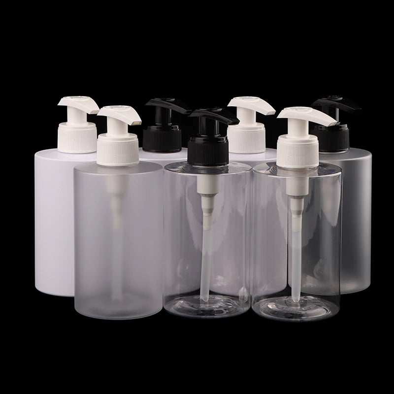 300 Soap Dispenser Bottle Shampoo Shower Gel Refillable Wide Mouth Qme