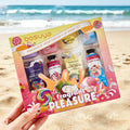 Fragrant Hand Cream+lipstick Deep Moisturizing Bright Lip Care Hands Qme 8pcs