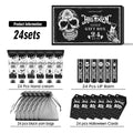 Halloween assembly gift 96PCS/box hand cream lipstick in bulk with BOO card and black gift bag Qme 24 sets gift