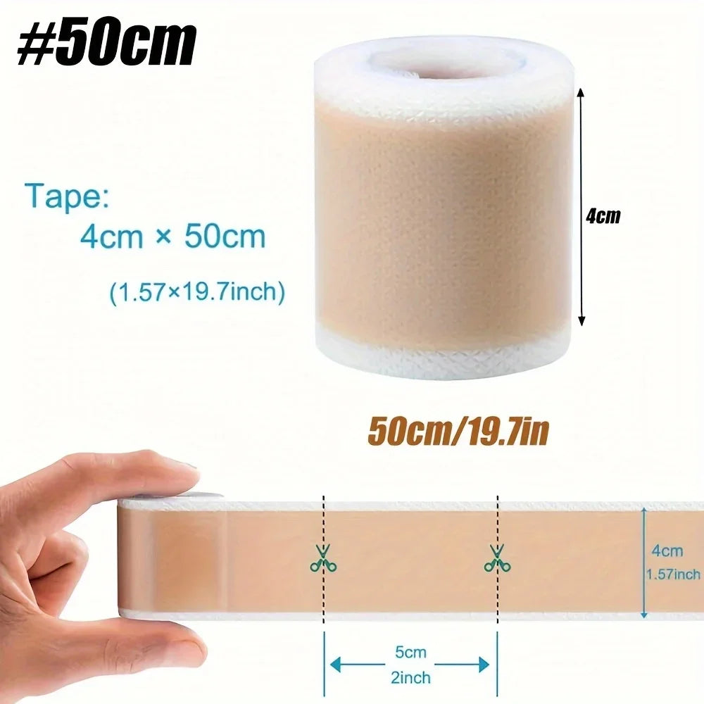 Invisible cover tape stickers Qme