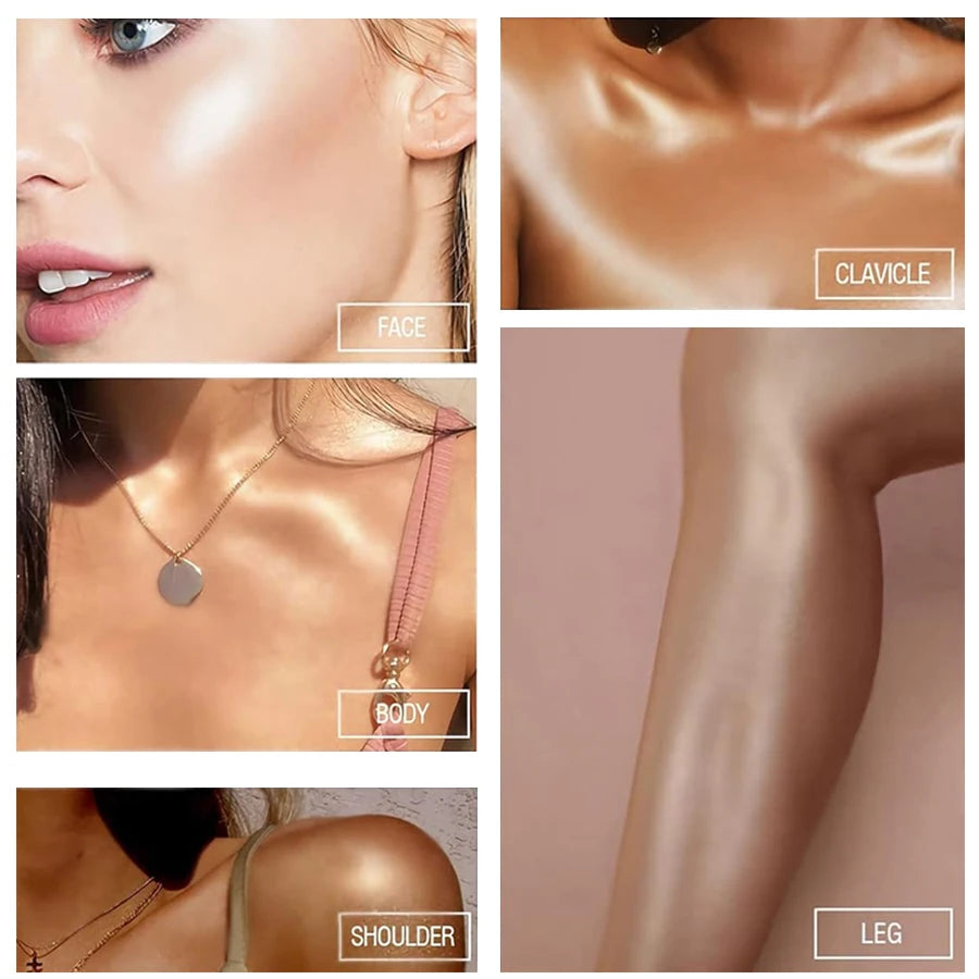 7Color Professional Bright-colored Contouring Liquid Highligth Qme