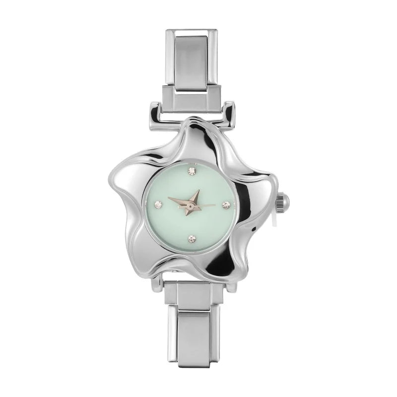 1PC Fashion Stainless Steel Ocean Series Seashell Starfish Watch Bracelet Bangle for Friend Birthday Men's Women's DIY Jewelrys Qme Style 37