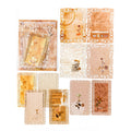 10 pcs Vintage Broken flower hollowed out lace paper Decorative Diy Scrapbooking Diary Album junk journal Collage material Qme F