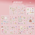 Wreath & Rose Stickers for Journaling and Kuka Card Making, Decor Decals for Cups, Tumblers & Phone Cases, Back to School Haves Qme A