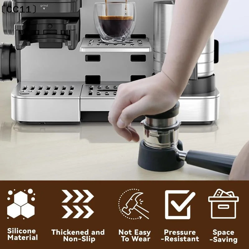 Espresso Tamping Station Compatible Cafe ES601 ES701 Portafilter Qme