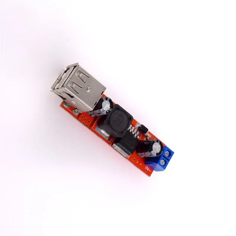 1 PCS Dual USB Output 9V/12V/24V/36V To 5VDC-DC 3A Step-down Regulated Power Supply Module Car Charging Qme