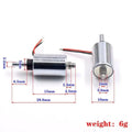 1Piece DIY Fingerprint Lock DC 7.4V 9V 12V Mini Round 10MM Cylinder Suction Push-Pull Type Linear Solenoid Electromagnet. Qme 1pc
