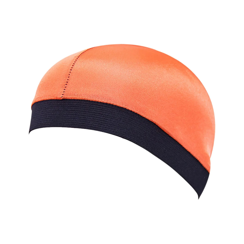 Elasticity Baotou Cap Hair Bands Men's and Women's Fashion Solid Silk Breathable Bottom Wig Cap Pirate Hat Headband Turban Qme