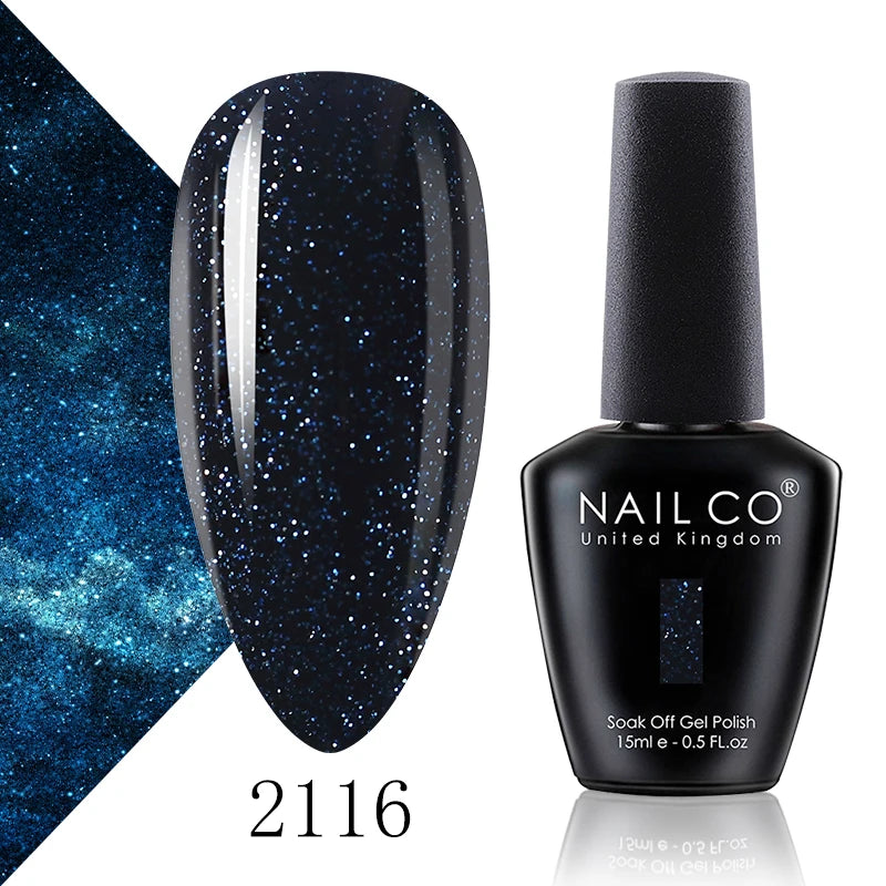 NAILCO 131 Colors Nail Gel Polish Off LED Semi Permanant Art Hybrid