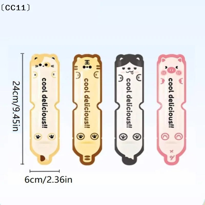 Cute Cartoon DIY Ice Bags Leak Proof Seal Homemade Lolly Summer Kids Qme