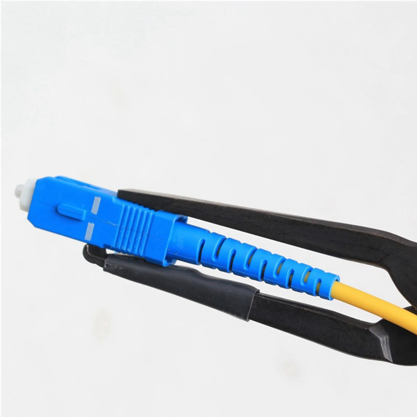 A02F-5X Fiber Optic Connector Plug And Clamp Pull Tool IET Pilers Fiber Optic Room Tools Fiber Optic Stripper Qme black red