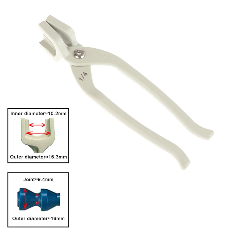 Simple Pliers For Coolant Hose Fittings 16mm 21mm 25.5mm 31mm Dismount Assemble Doll Skeleton Repair Tools Qme 1-4