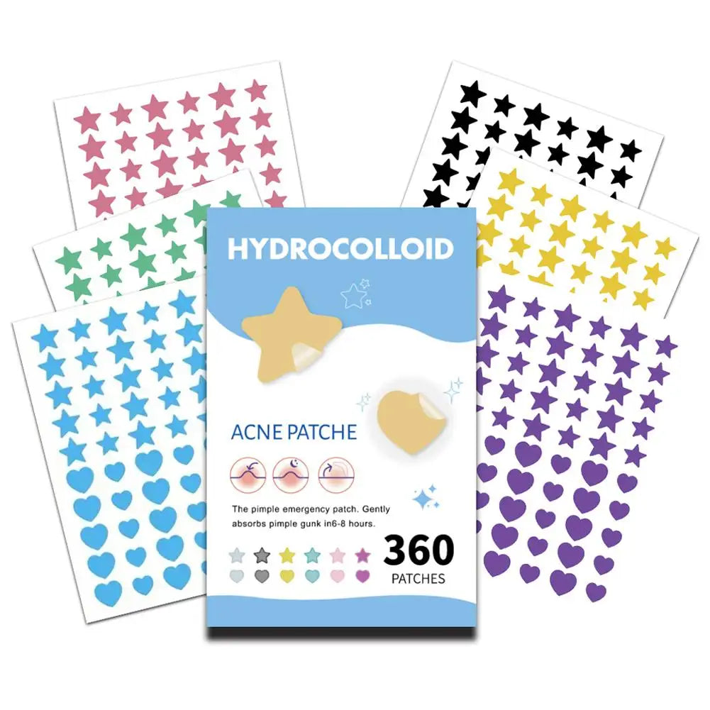 Xingxing Love Mixed 240/360/540 Patches Acne Patch Dispel Acne Patch Acne Clear Acne Patch Invisible Acne Printing Patch Qme
