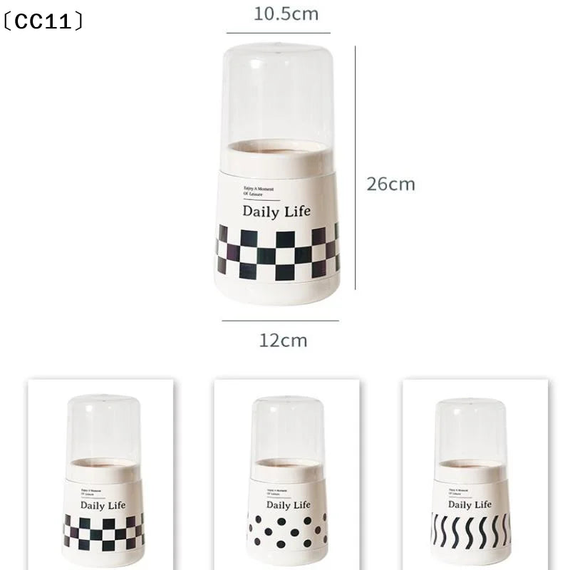 Dustproof Chopstick Bucket Lid Kitchen Tableware Spoon Storage Box Qme