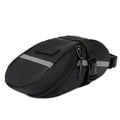 Universal Bicycle Saddle Bag Bicycle WaterProof Tail Bag Mountain Bike Rear Bag Bike Tail Bag Outdoor Bicycle Accessories Qme black