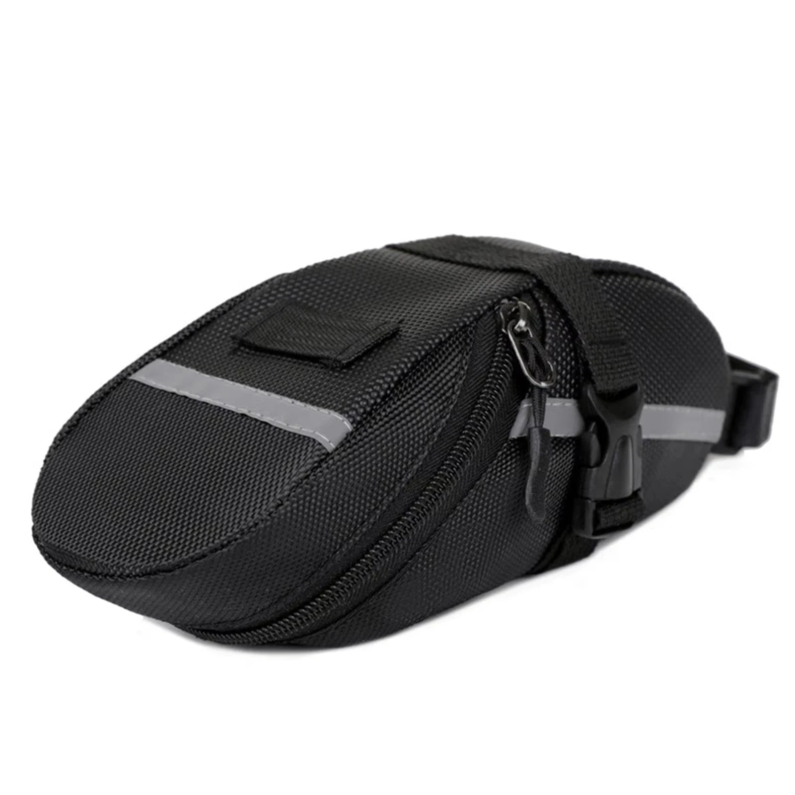 Universal Bicycle Saddle Bag Bicycle WaterProof Tail Bag Mountain Bike Rear Bag Bike Tail Bag Outdoor Bicycle Accessories Qme black