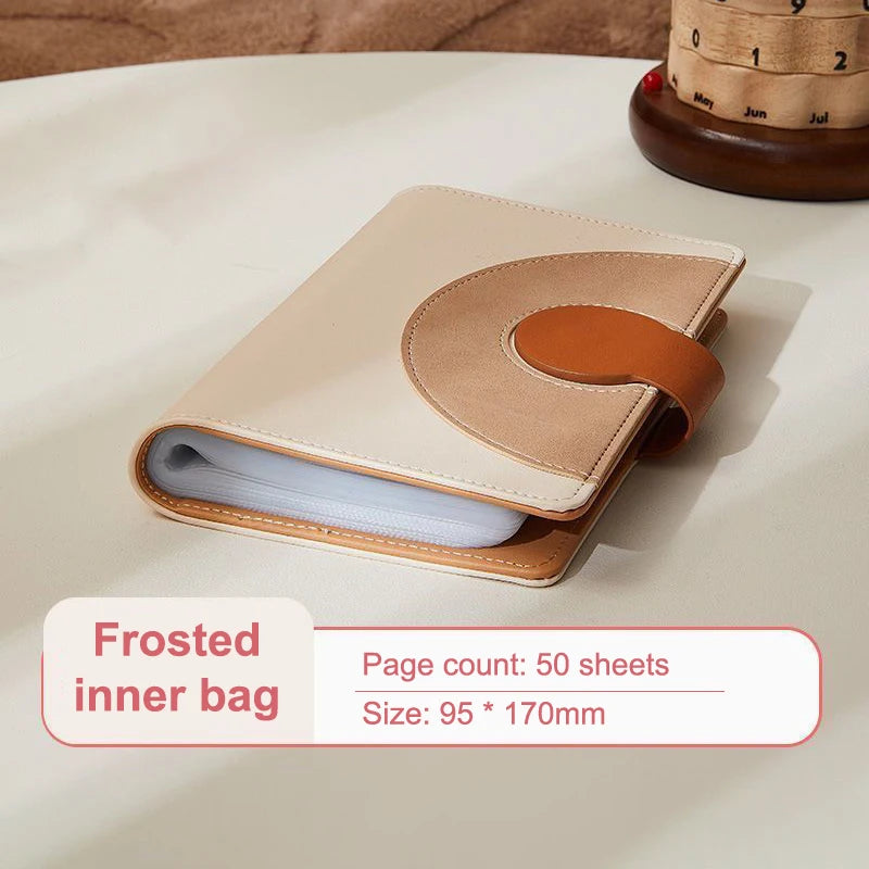 High-appearance-level Cash Storage Book Folder Large-capacity Qme