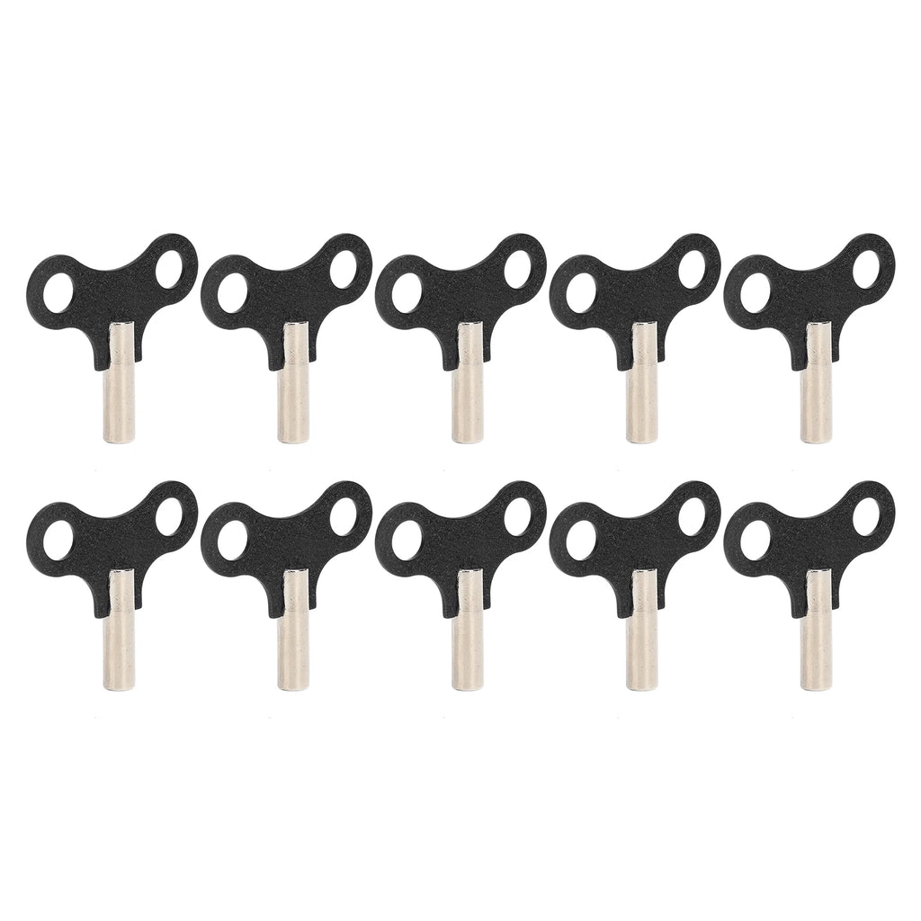 Clock Winding Key Steel Wall Clock Mechanical Desk Clocks Key Repairing Accessory Wall Clock Winding Key Clock Winding Key Qme black