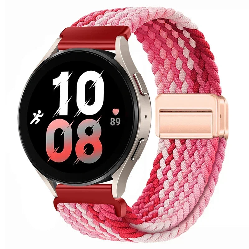 Nylon Strap Huawei Watch 4 GT4 2 3 Amazfit GTR Magnetic Breathable