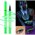 8-color Fluorescent UV Eyeliner Waterproof Sweat-proof Face Paint Pen Qme 07green