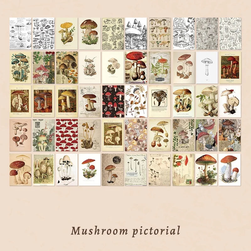 100 Sheets/Bag Vintage Memory Paper for DIY Scrapbooking Journal Sticker Background Art Craft Collage Card Making Decorative Qme 6 100