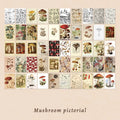 100 Sheets/Bag Vintage Memory Paper for DIY Scrapbooking Journal Sticker Background Art Craft Collage Card Making Decorative Qme 6 100