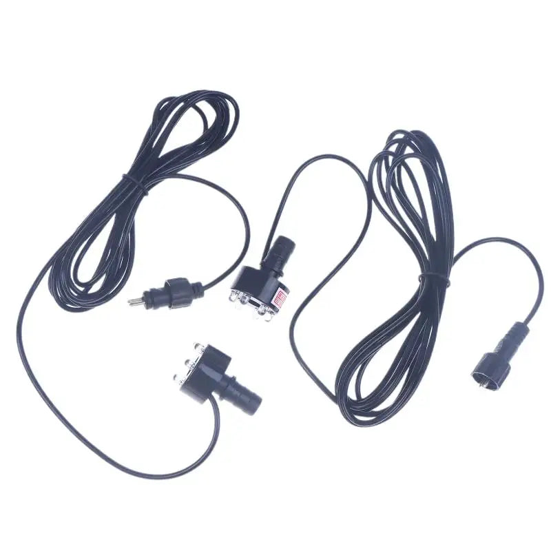 1PC Underwater 6-LED Light Ring For Fountain Fish Pond Water Garden AC Adapter Warm White/White Fountain Light Ornament. Qme