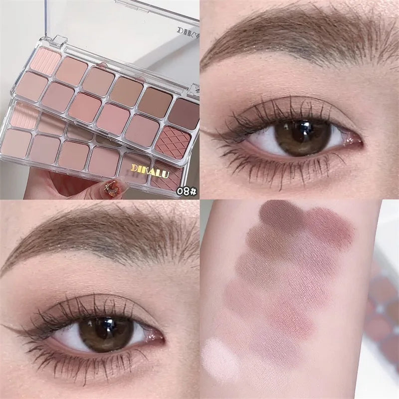 Diamond Sequins Eyeshadow Palette Peach Kumquat Eye Shadow Glitter Pearl Shimmer Shining Kids Makeup Eyeshadow Palette Cosmetics Qme 08