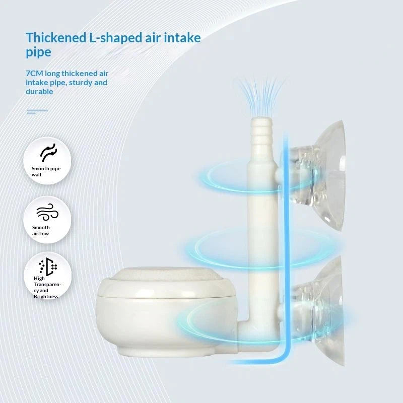 Air Stone Oxygen Aerator Bubble Pond Pump Hydroponic Supply Qme