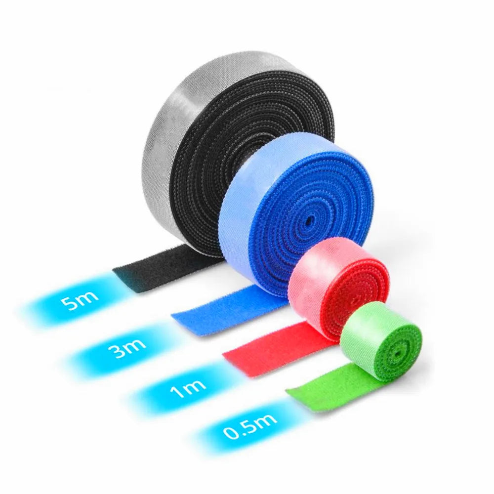 5/3/2/1/0.5m Cable Organizer USB Cable Wire Winder Clip Earphone Mouse Cables Management USB Charger Protector For Mobilephone Qme