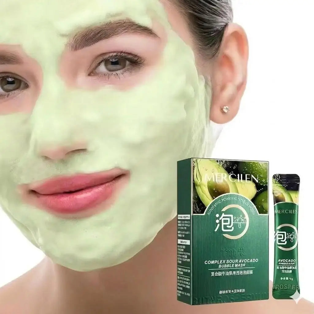 10pcs Mercilen Sea Grape Peeling Facial Masks Anti Wrinkle Moisturizing Hydrating Anti-Aging Peel-Off Face Mask Tearing Masks Qme