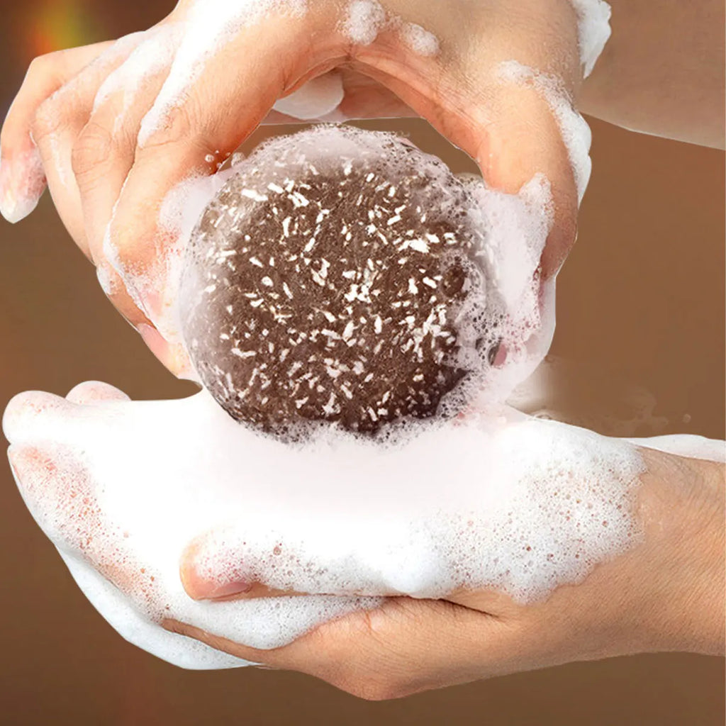 Oriental Hmong Traditional Anti-hair Loss Dandruff Solid Shampoo Soap Qme